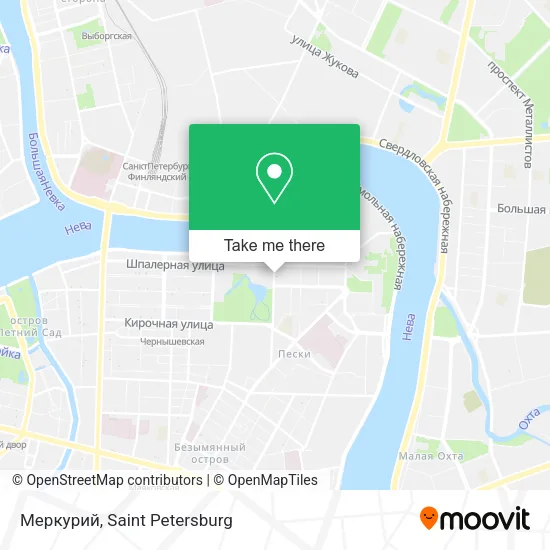 Меркурий map