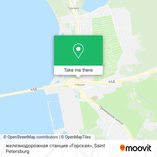 железнодорожная станция «Горская» map