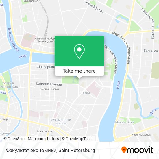 Факультет экономики map