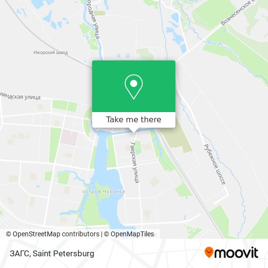 ЗАГС map