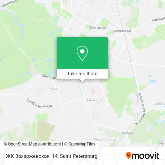 ЖК Захаржевская, 14 map