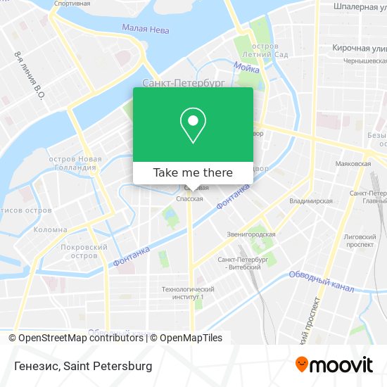 Генезис map