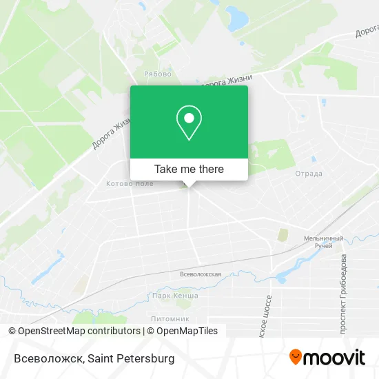 Всеволожск map