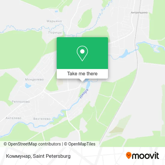 Коммунар map