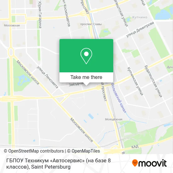 ГБПОУ Техникум «Автосервис» (на базе 8 классов) map
