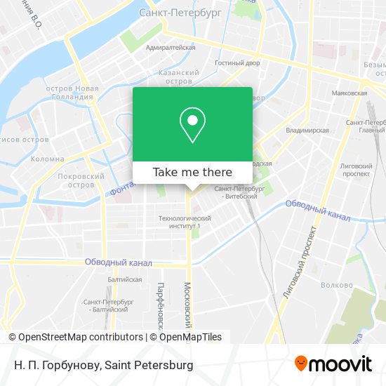 Н. П. Горбунову map