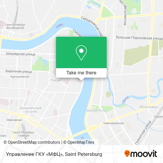 Управление ГКУ «МФЦ» map