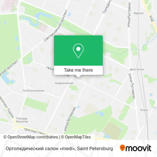 Ортопедический салон «medi» map