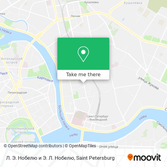 Л. Э. Нобелю и Э. Л. Нобелю map