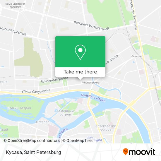 Кусака map