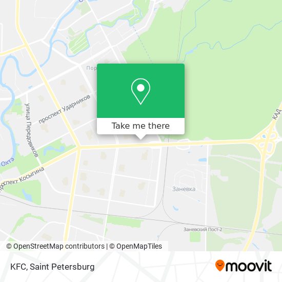 KFC map