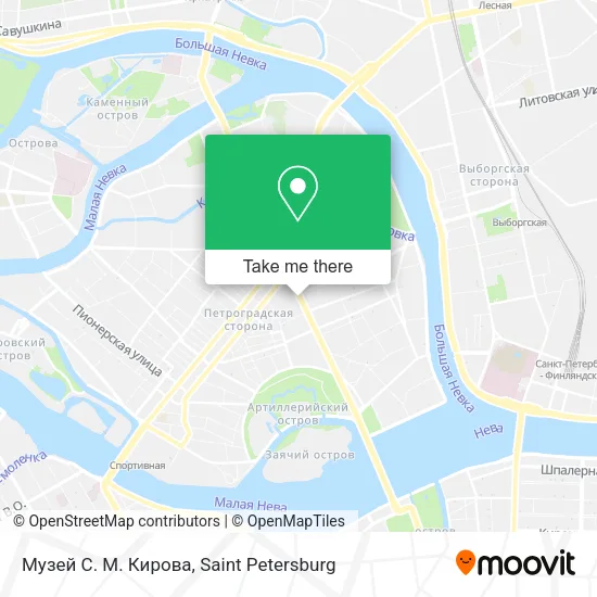 Музей С. М. Кирова map