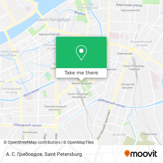 А. С. Грибоедов map