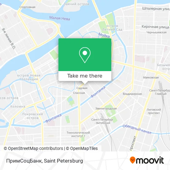 ПримСоцБанк map