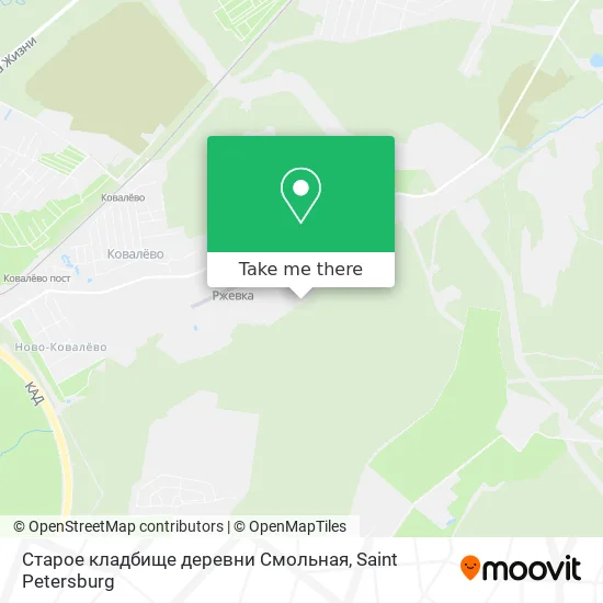 Старое кладбище деревни Смольная map