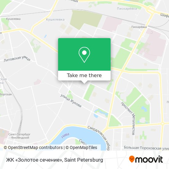 ЖК «Золотое сечение» map