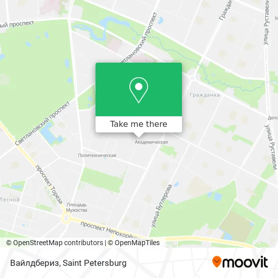 Вайлдбериз map