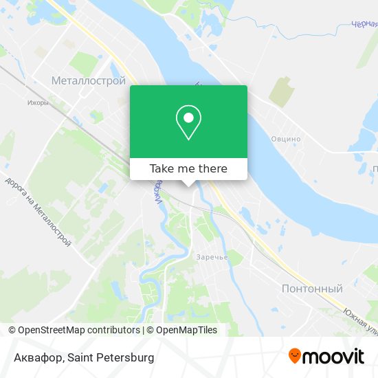 Аквафор map