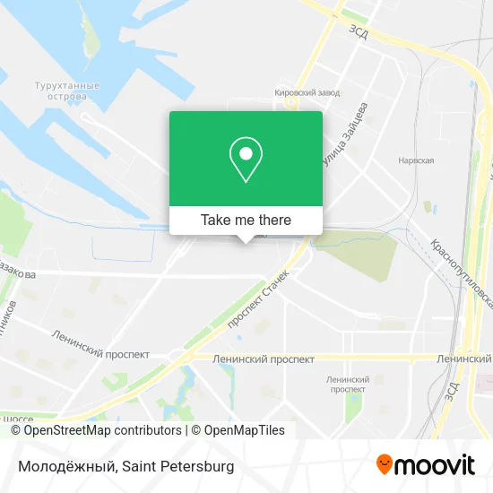Молодёжный map