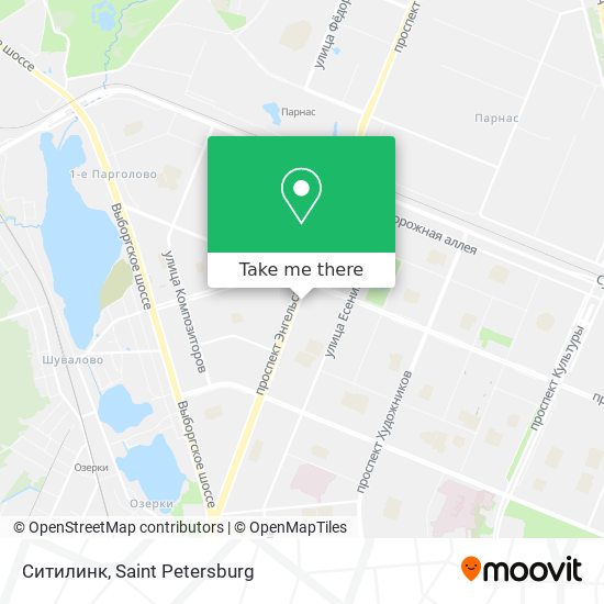 Ситилинк map