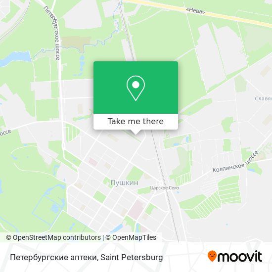 Петербургские аптеки map