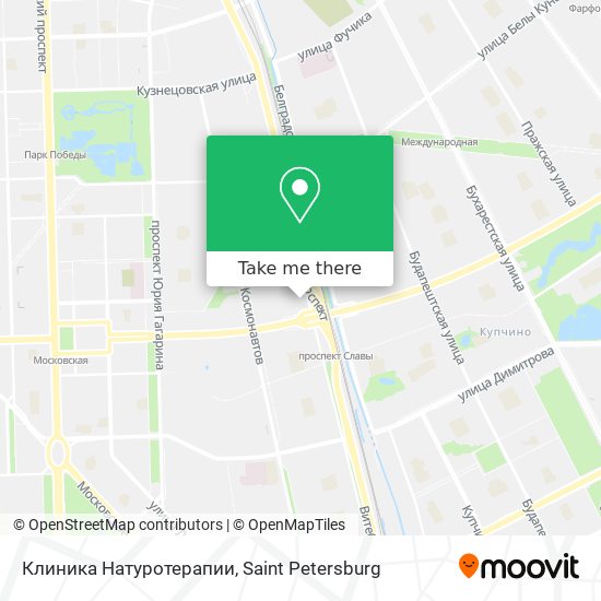 Клиника Натуротерапии map