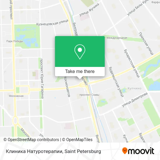 Клиника Натуротерапии map