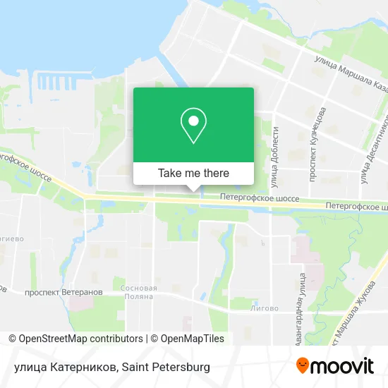улица Катерников map