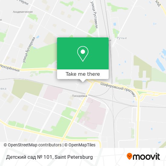Детский сад № 101 map