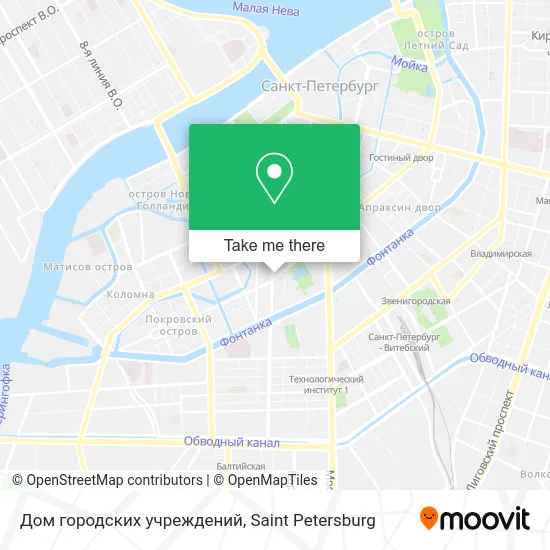 Дом городских учреждений map