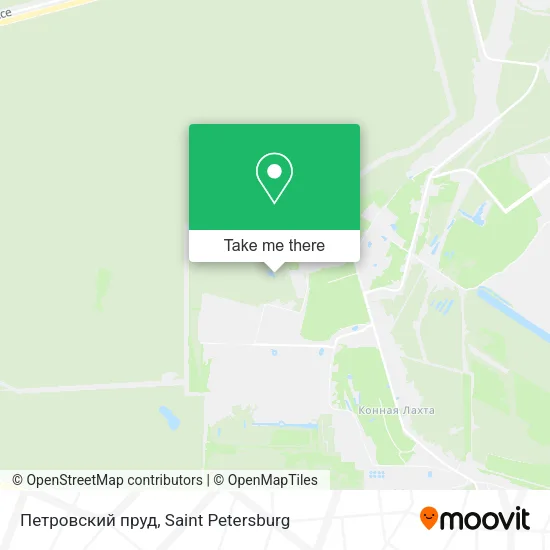 Петровский пруд map