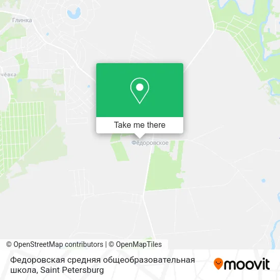 Федоровская средняя общеобразовательная школа map