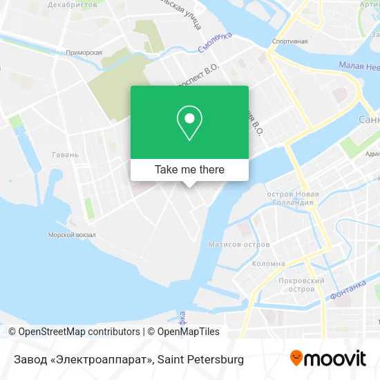 Завод «Электроаппарат» map