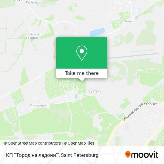 КП ""Город на ладони"" map