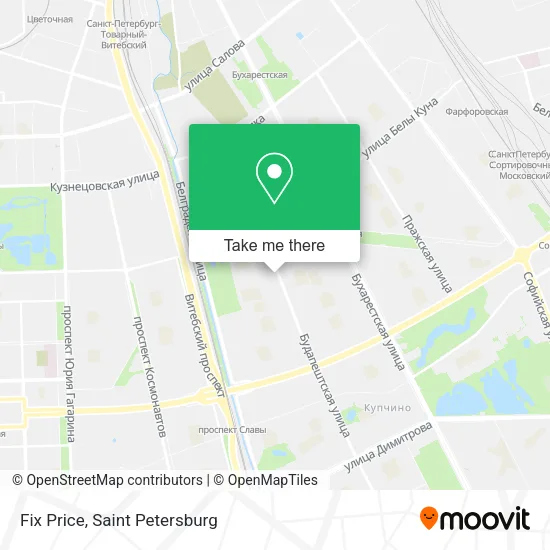 Fix Price map