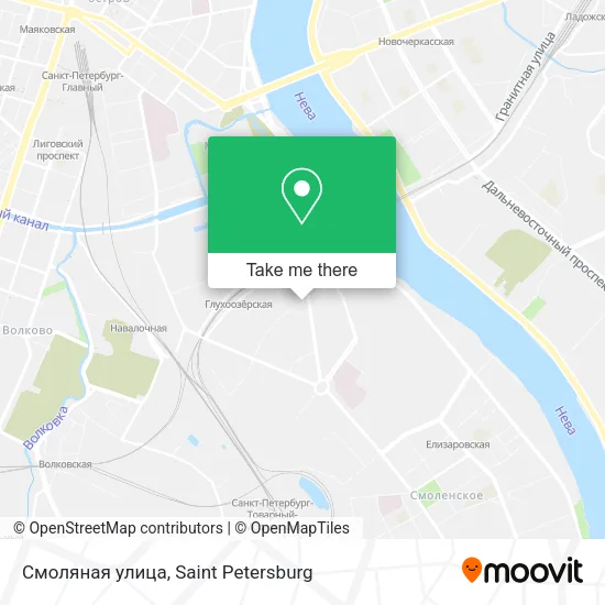 Смоляная улица map