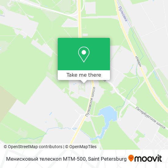 Менисковый телескоп МТМ-500 map