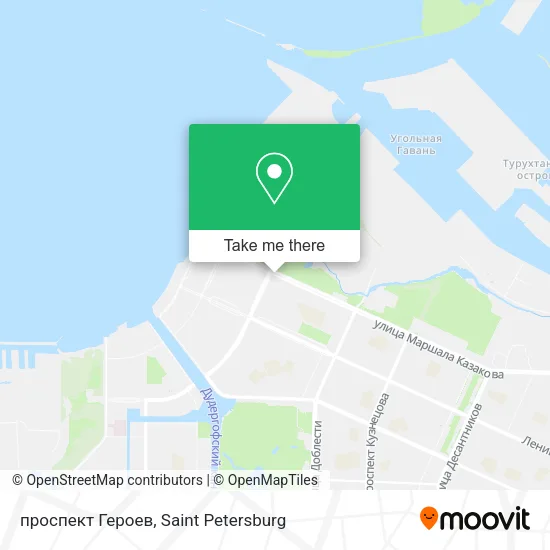 проспект Героев map