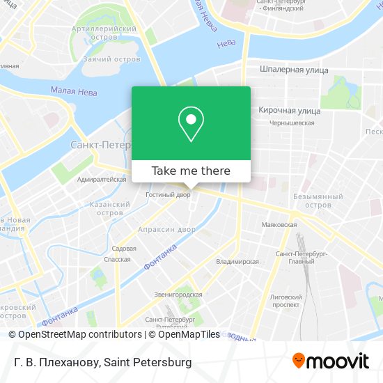 Г. В. Плеханову map