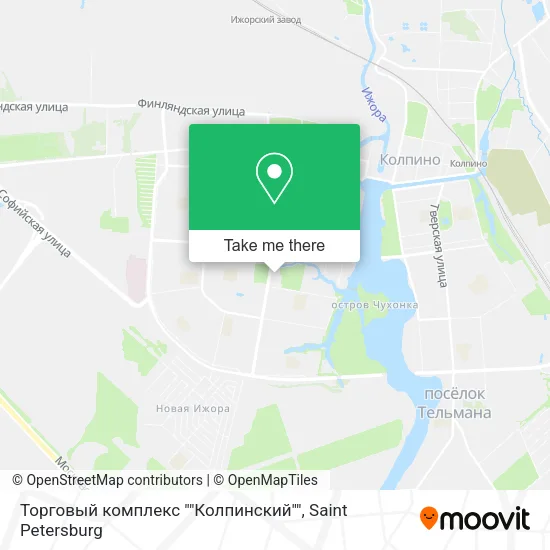 Торговый комплекс ""Колпинский"" map