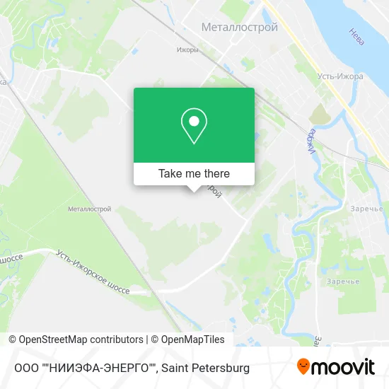 ООО ""НИИЭФА-ЭНЕРГО"" map