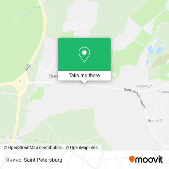 Янино map