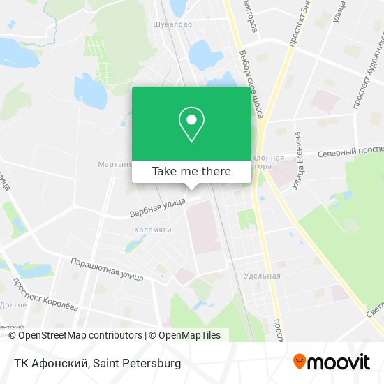 ТК Афонский map