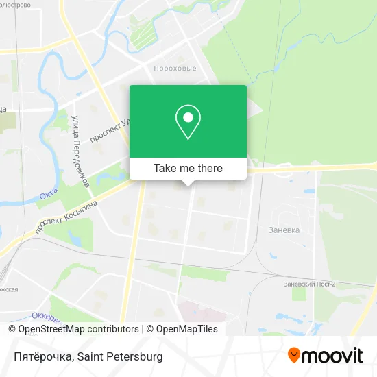 Пятёрочка map