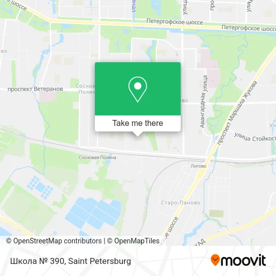 Школа № 390 map