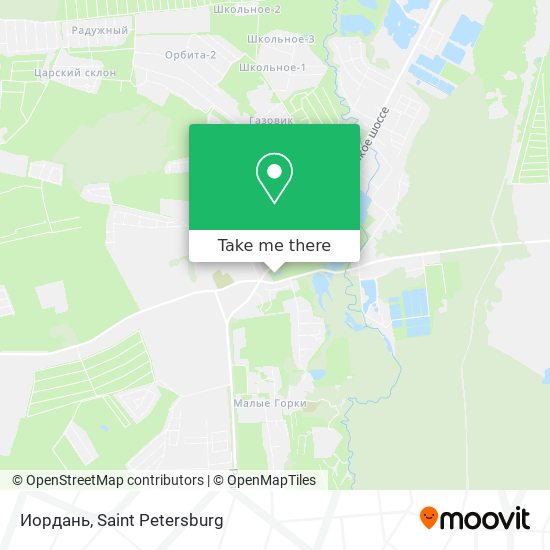 Иордань map