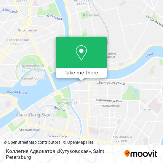 Коллегия Адвокатов «Кутузовская» map