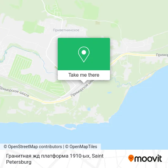 Гранитная жд платформа 1910-ых map