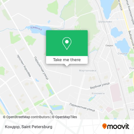 Кондор map