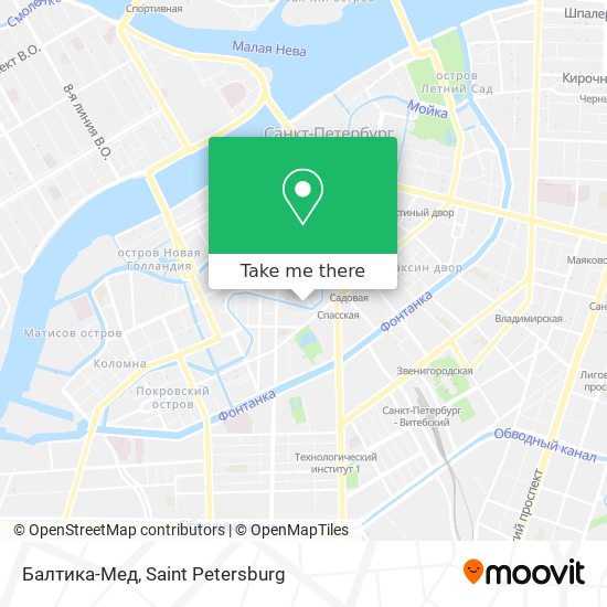 Балтика-Мед map